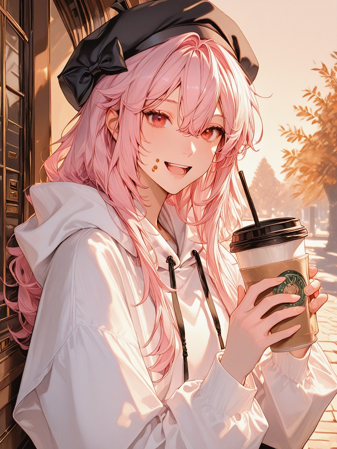 1girl,  outdoors,  safe on Tensor.Art
