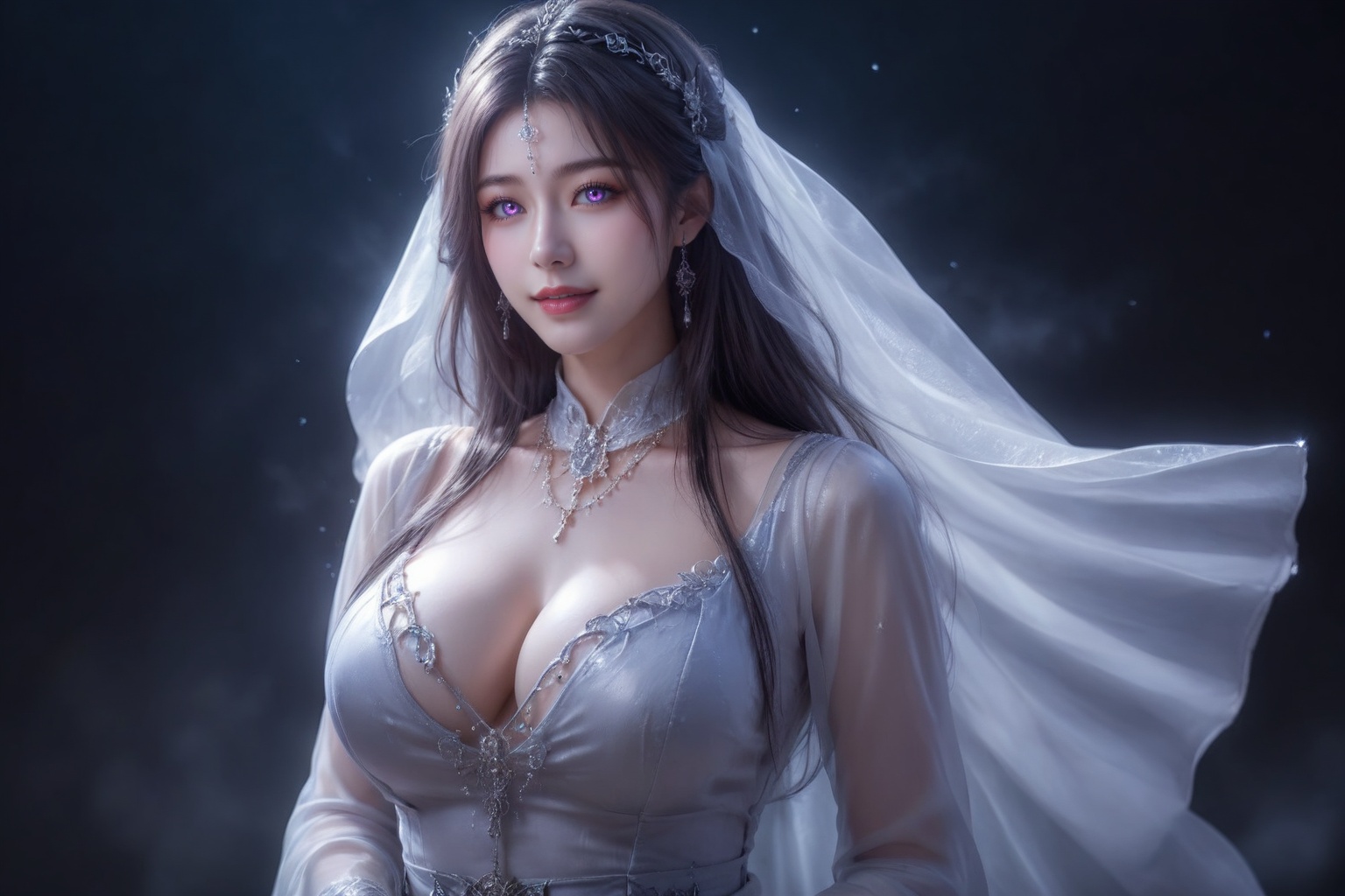 Solo,  stunning Korean woman with pale flawless skin,  beautifully sculpted face with full lips and expressive eyes on Ten...