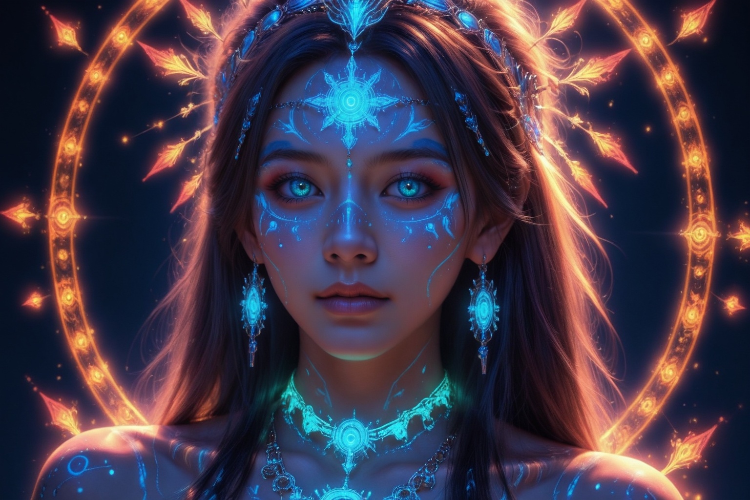 Masterpiece,  Top Quality,  Fantasy portrait on Tensor.Art