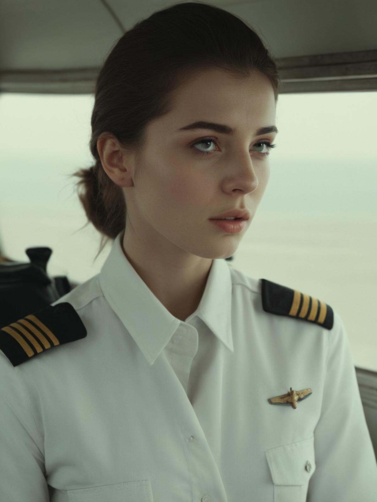 style of Alessio Albi,  A fair-skinned woman,  Pilot on Tensor.Art