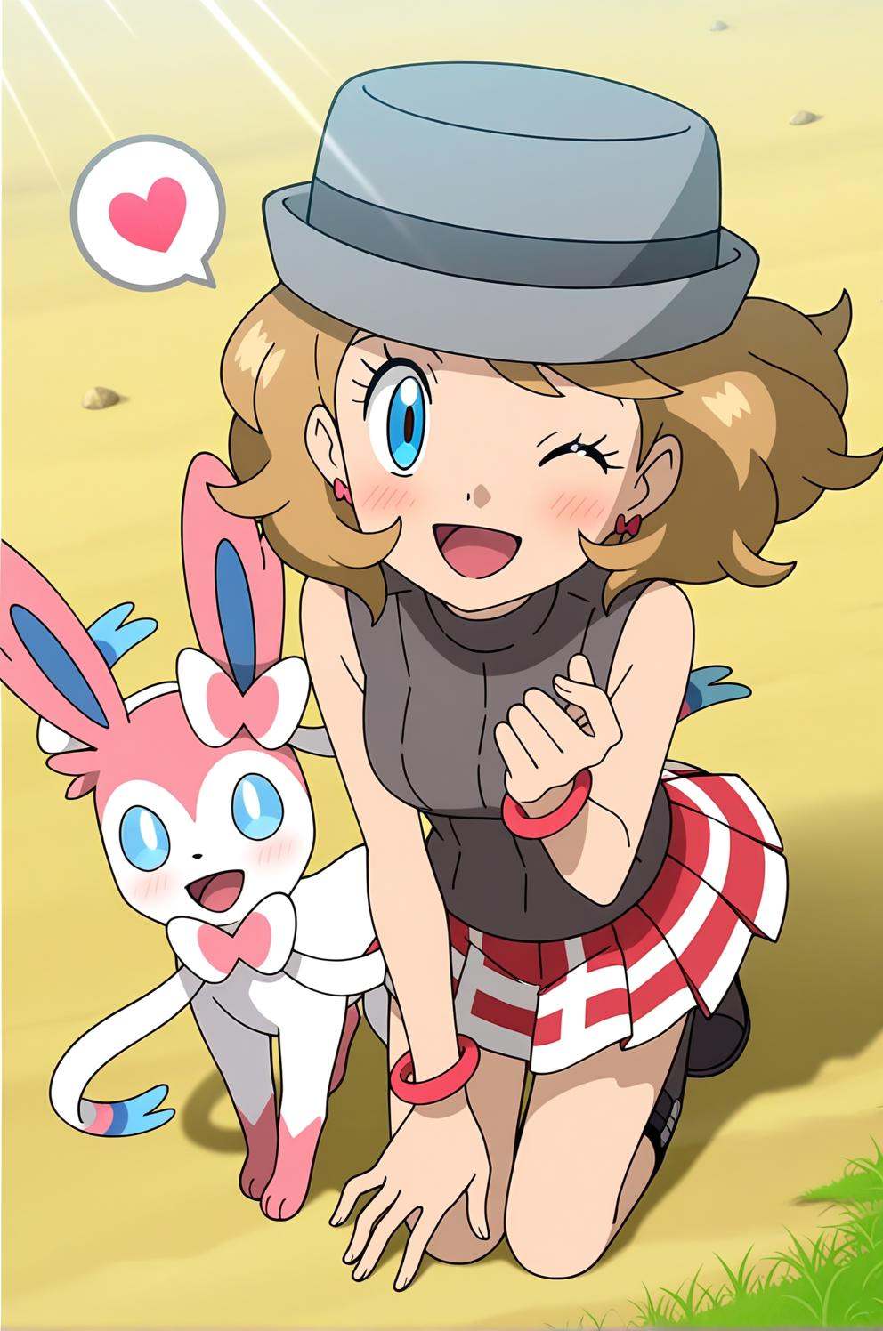 anime,  anime screencap,  pokemon xy \(anime\) on Tensor.Art