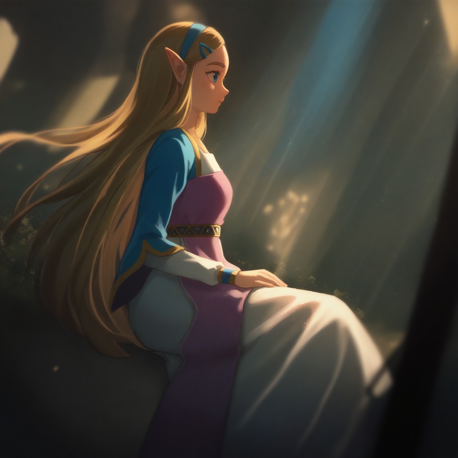 sh4dches72,  1girl,  zelda \(The Legend of Zelda\) on Tensor.Art