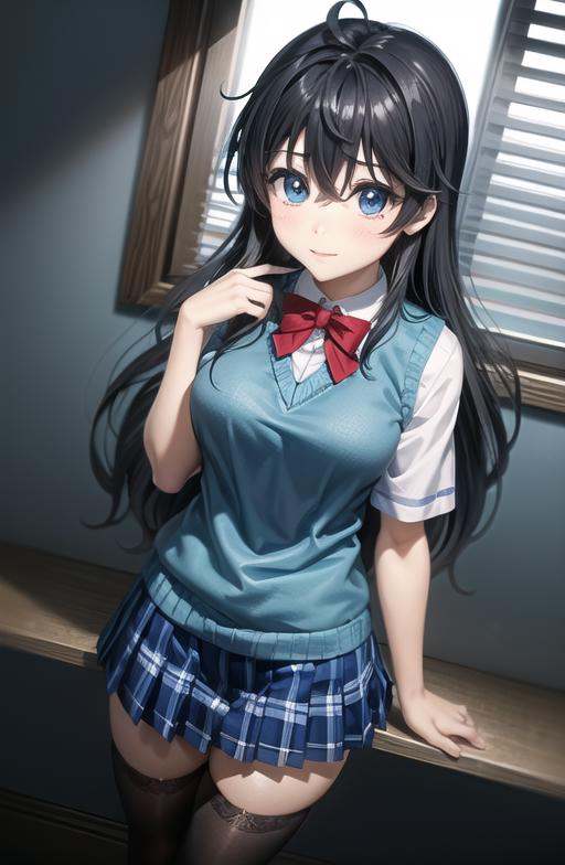 Ako_(School Uniform),  1girl,  masterpiece on Tensor.Art