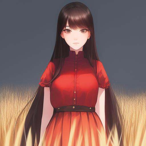 masterpiece,  1girl,  detailed face + red :1.5 on Tensor.Art
