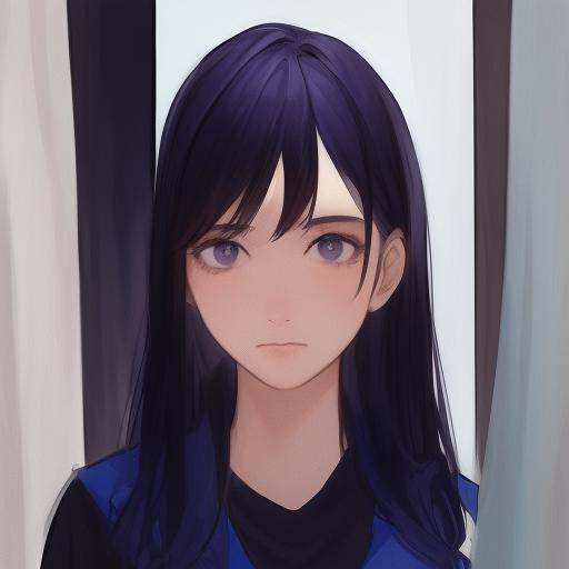 masterpiece,  1girl,  detailed face + blue :1.5 on Tensor.Art