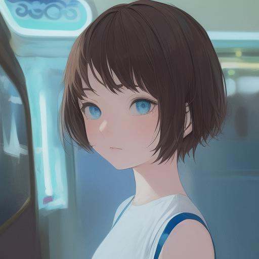 masterpiece,  1girl,  detailed face + light blue :1.5 on Tensor.Art
