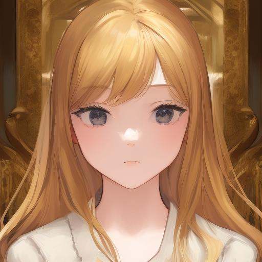 masterpiece,  1girl,  detailed face + gold :1.5 on Tensor.Art