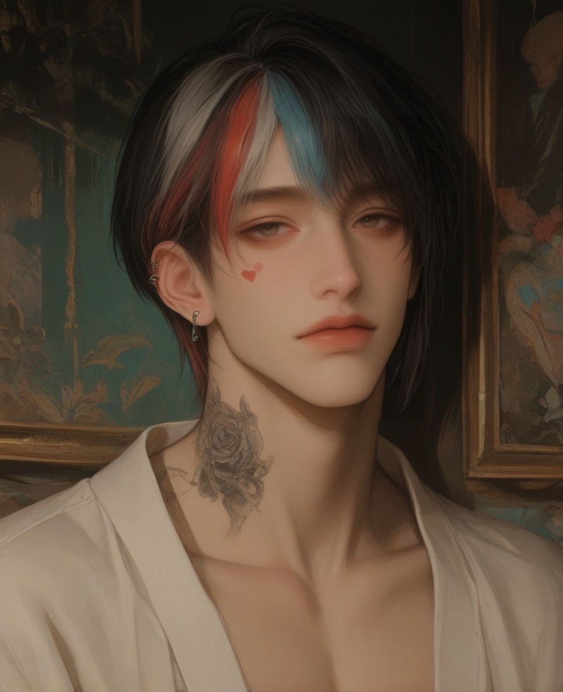 1male,  Age 27 years,  k-pop idol style on Tensor.Art
