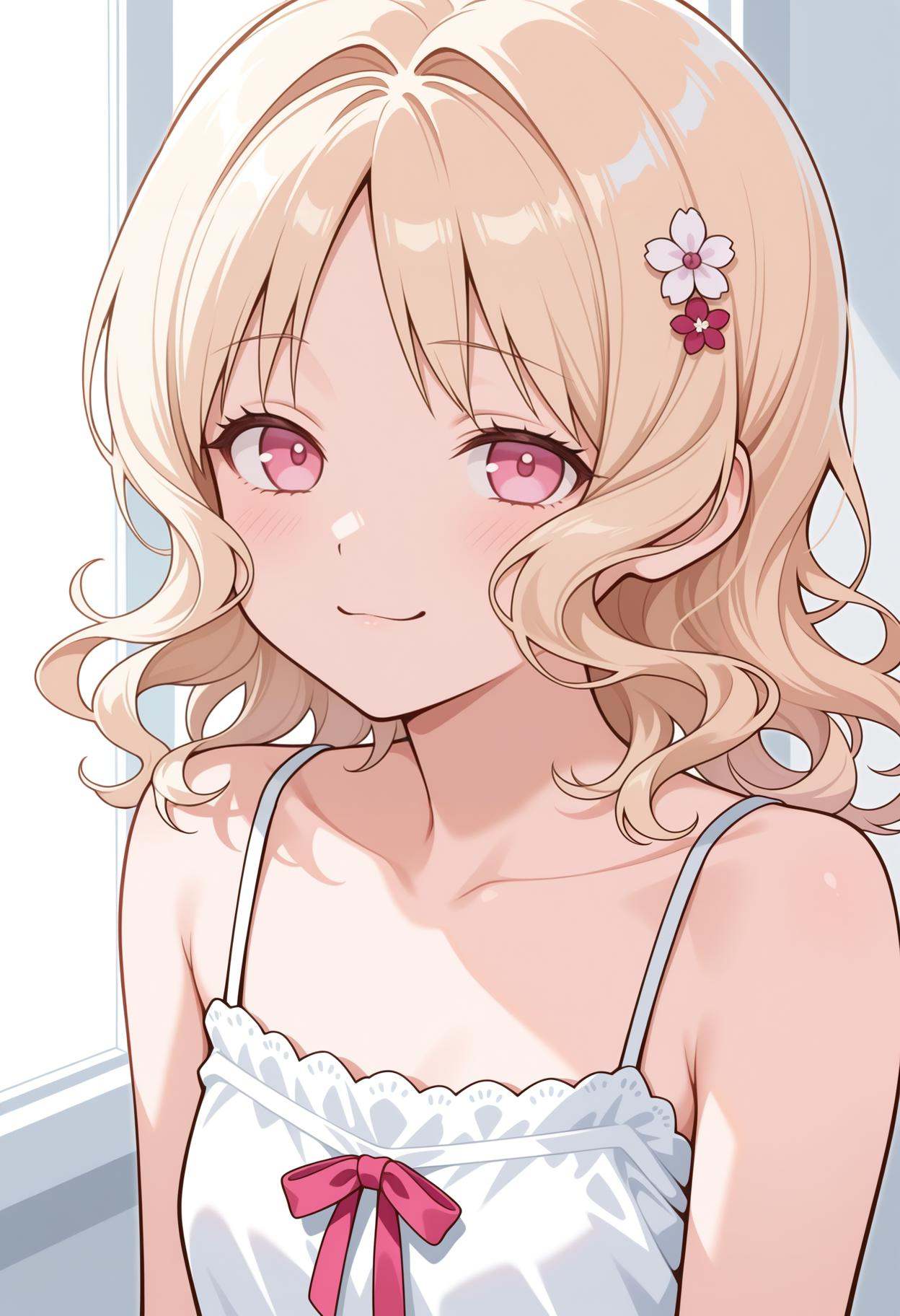 1girl,  solo,  pink eyes on Tensor.Art