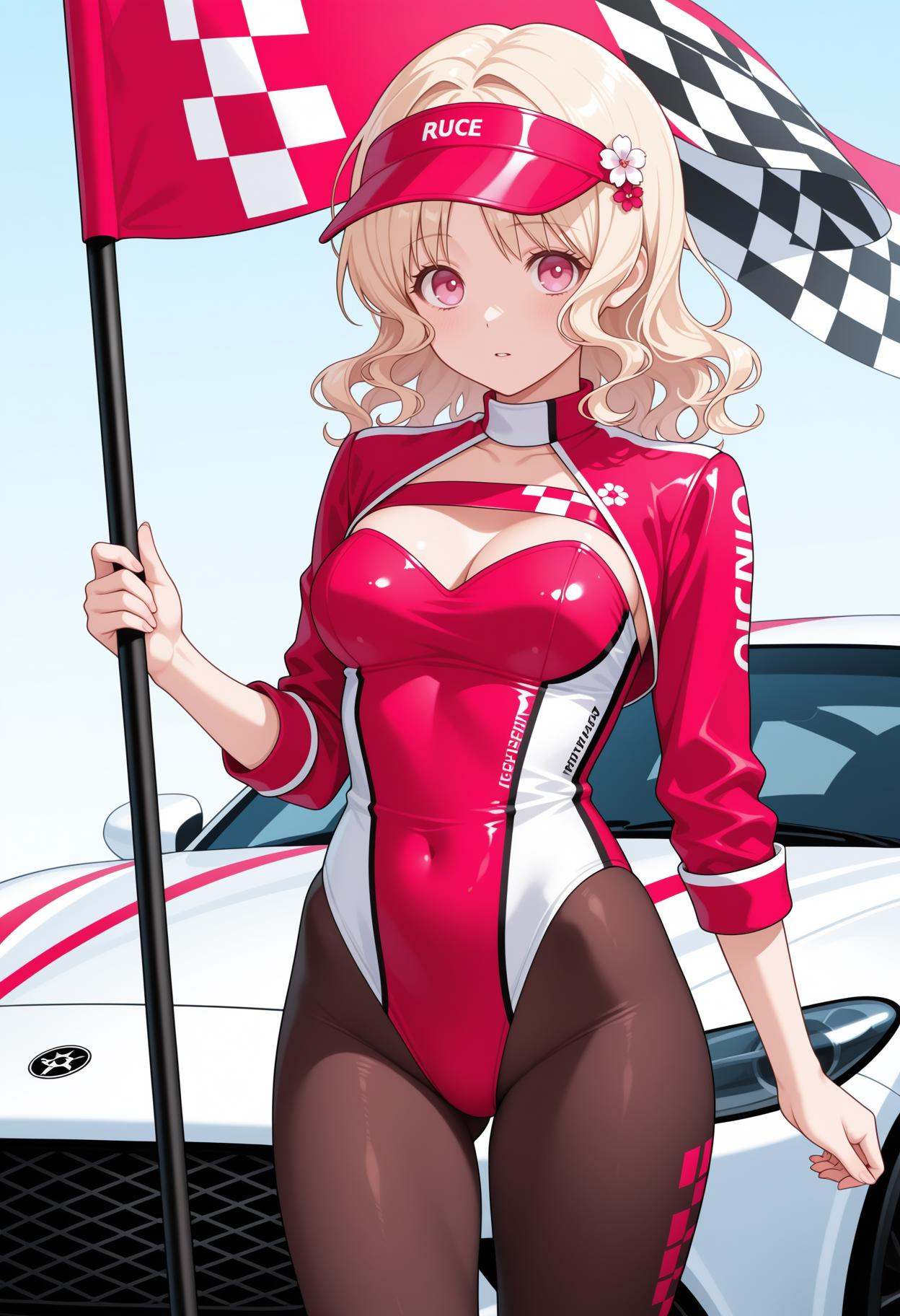 1girl,  solo,  pink eyes on Tensor.Art