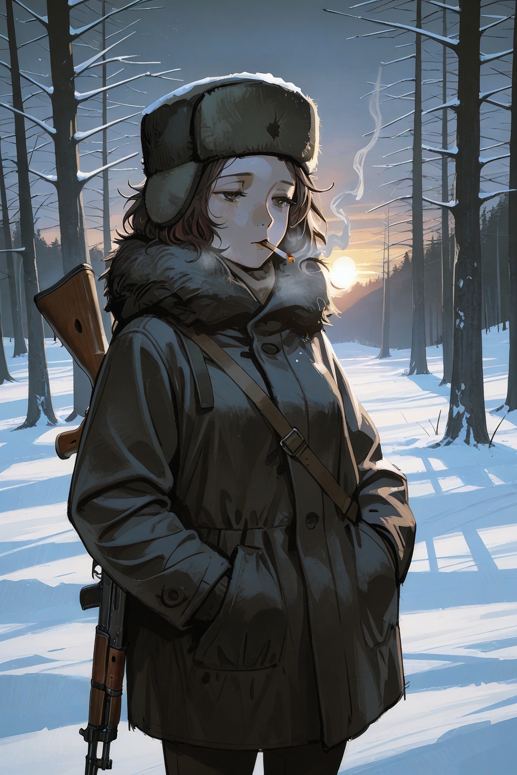 masterpiece,  1girl,  short hair on Tensor.Art