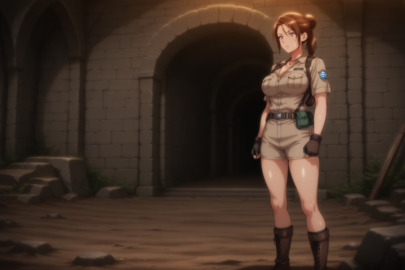 1girl,  Lara Croft,  masterpiece on Tensor.Art