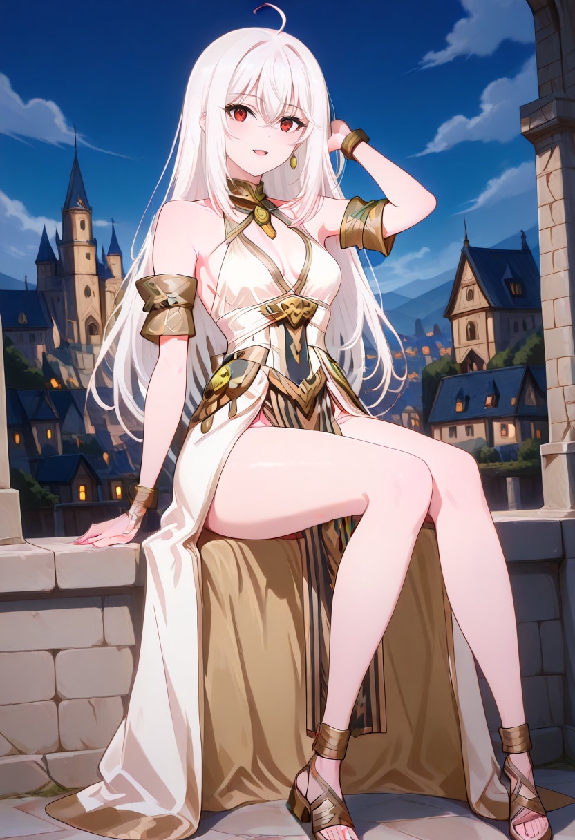 cha16v1,  fantasy,  flowing dress on Tensor.Art