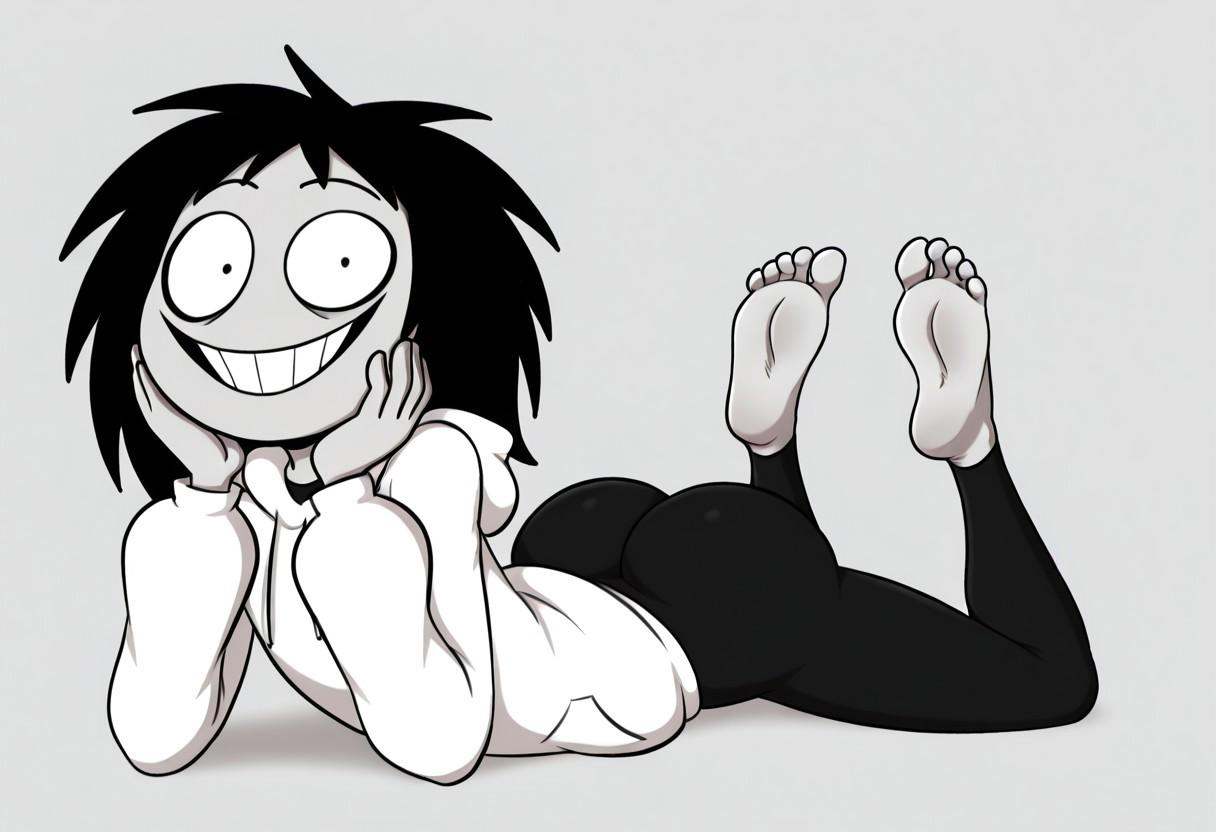 jeff_the_killer_(pastamonsters),  1boy,  solo on Tensor.Art