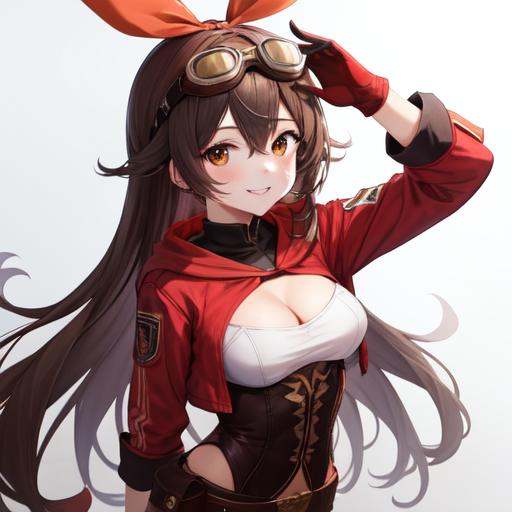 1girl,  Steppe,  upper body on Tensor.Art