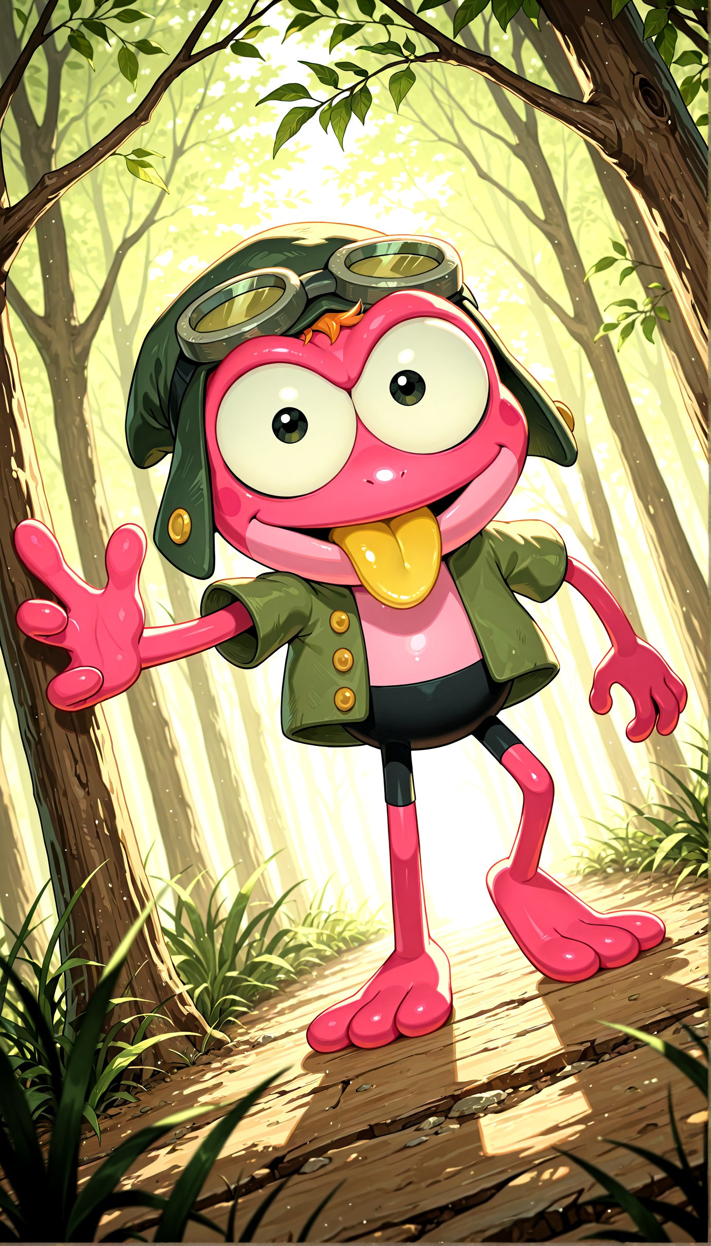 1boy,  Sprig Plantar,  pink skin on Tensor.Art