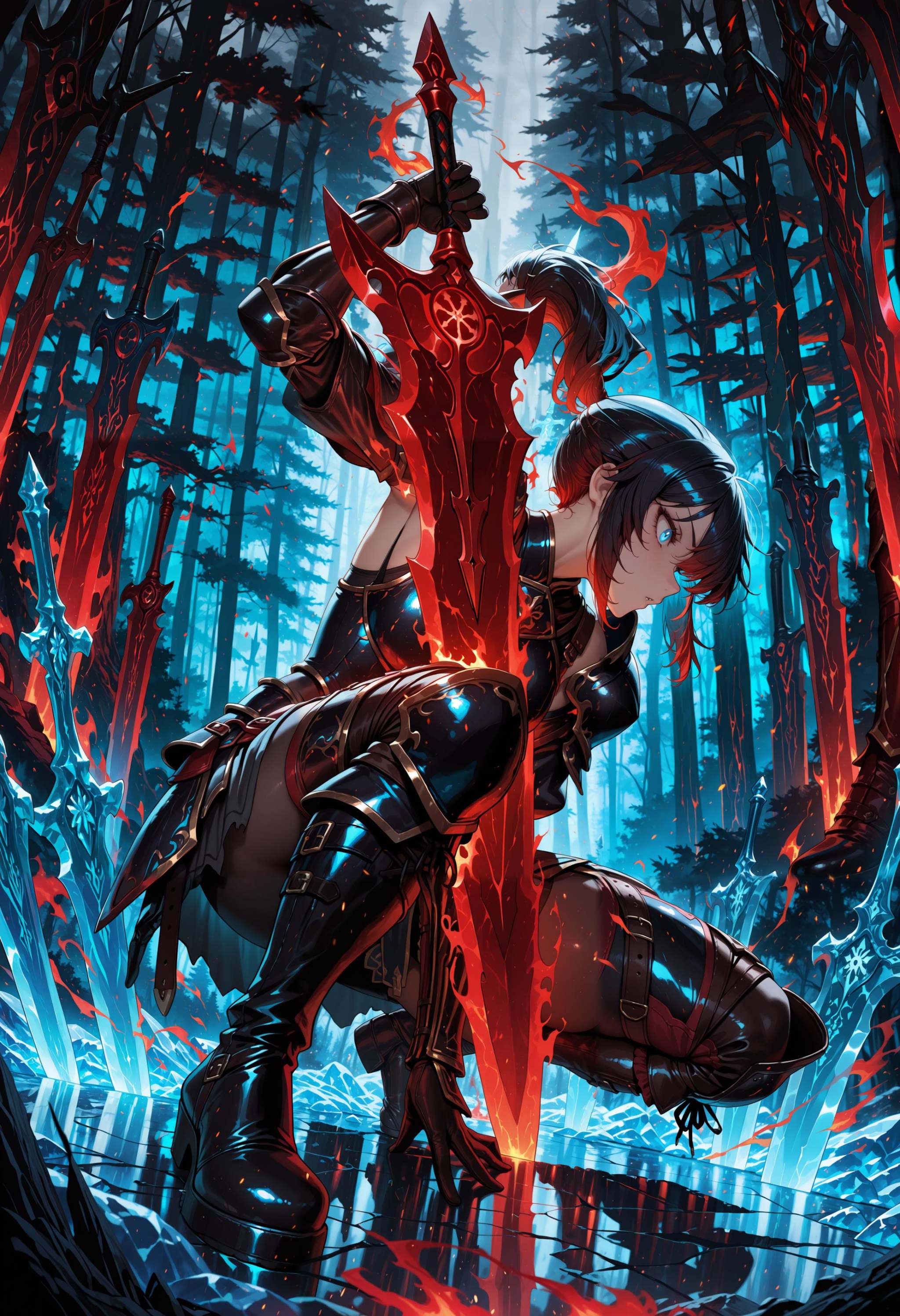 Newanimecore,  masterpiece,  best quality on Tensor.Art