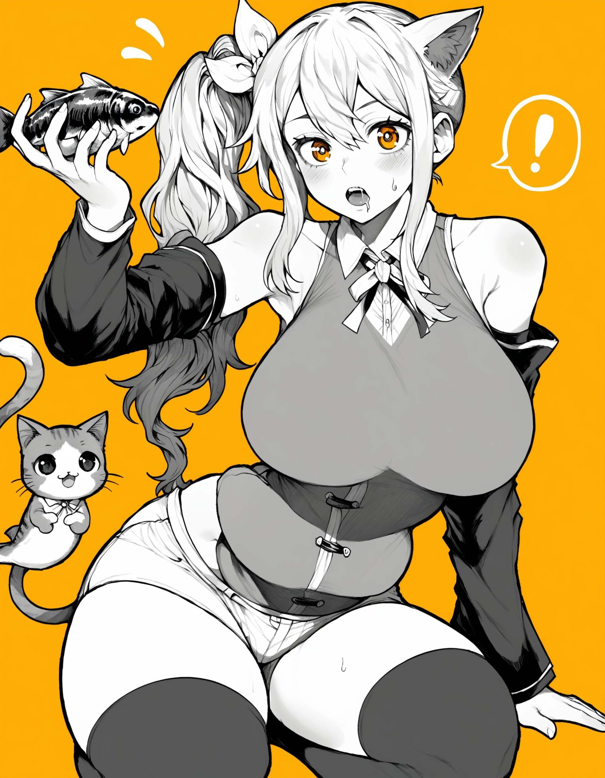 1girl,  long hair,  breasts on Tensor.Art