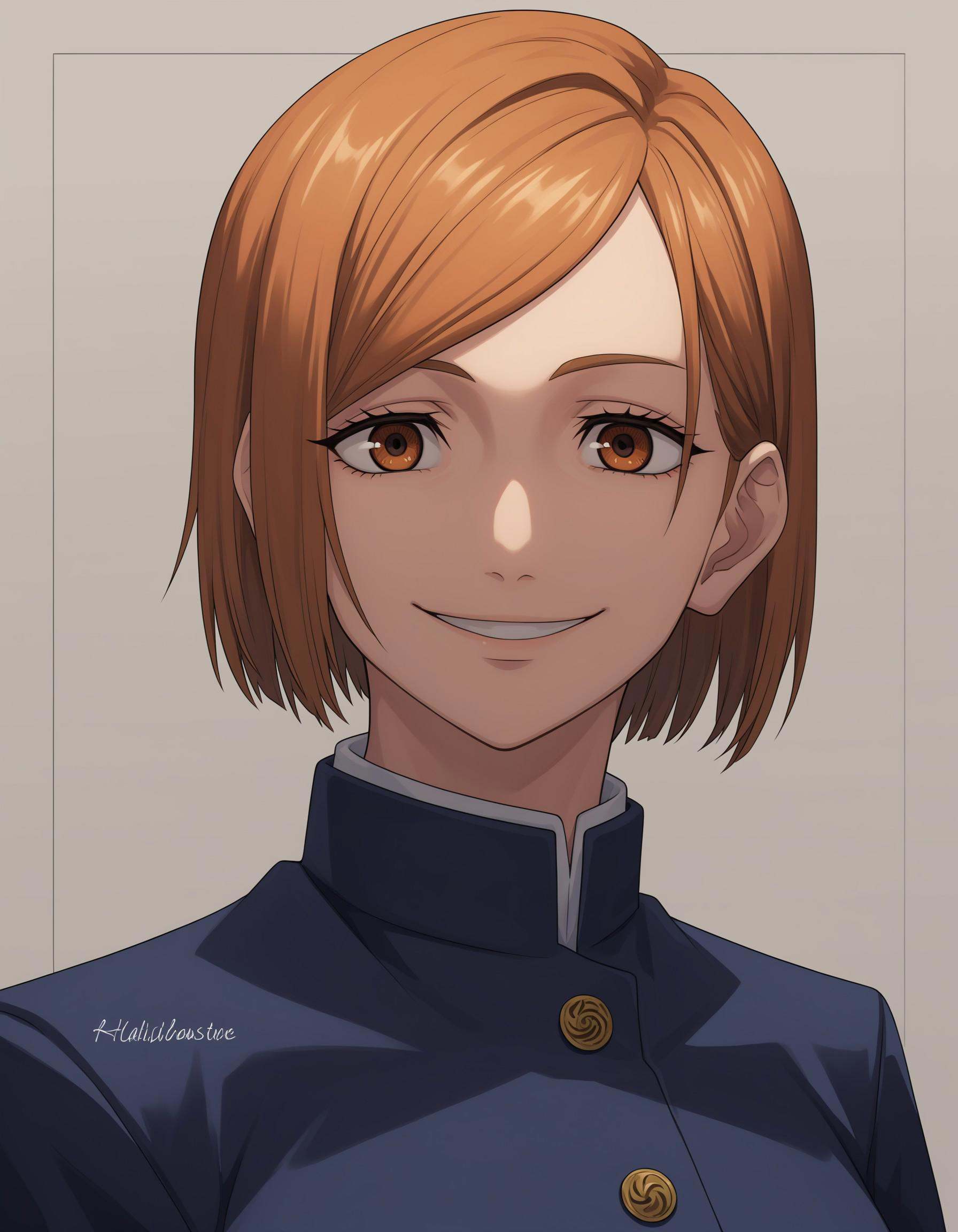 1girl,  kugisaki_nobara,  solo on Tensor.Art