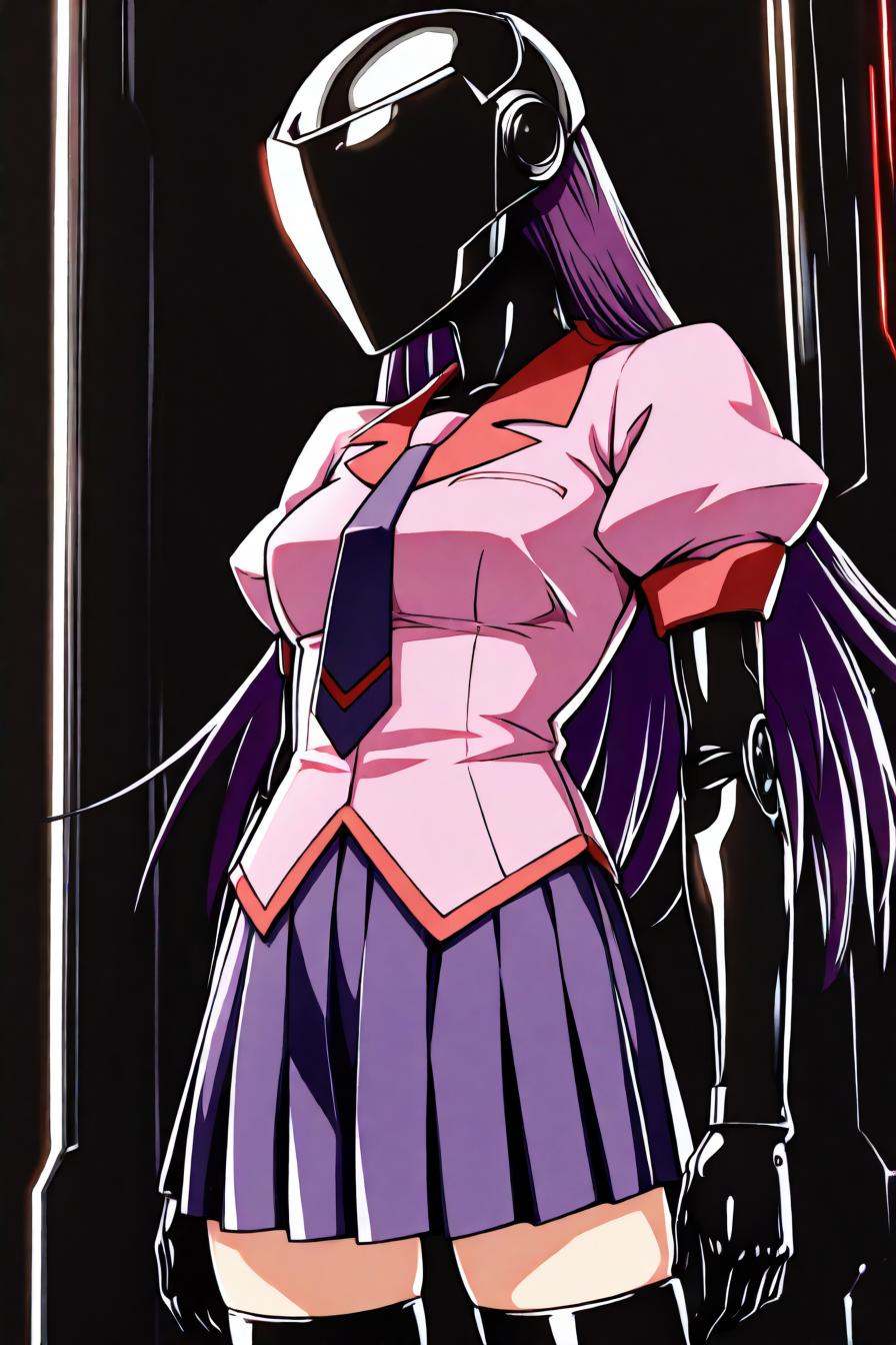 hitagi senjougahara,  bangs,  long hair on Tensor.Art