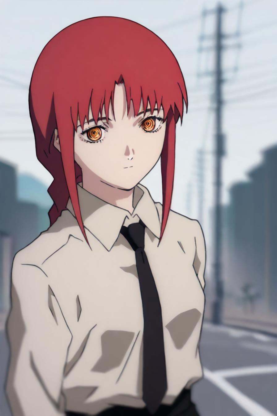 mak1ma0,  makima,  red hair on Tensor.Art