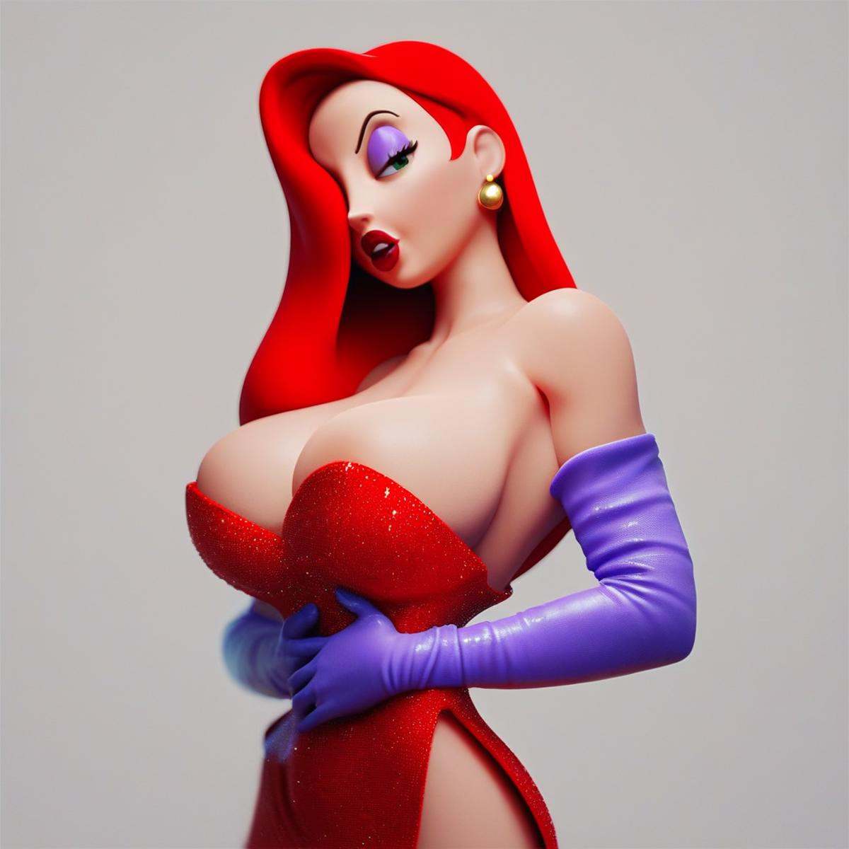 score_9,  score_8_up,  Jessica Rabbit on Tensor.Art