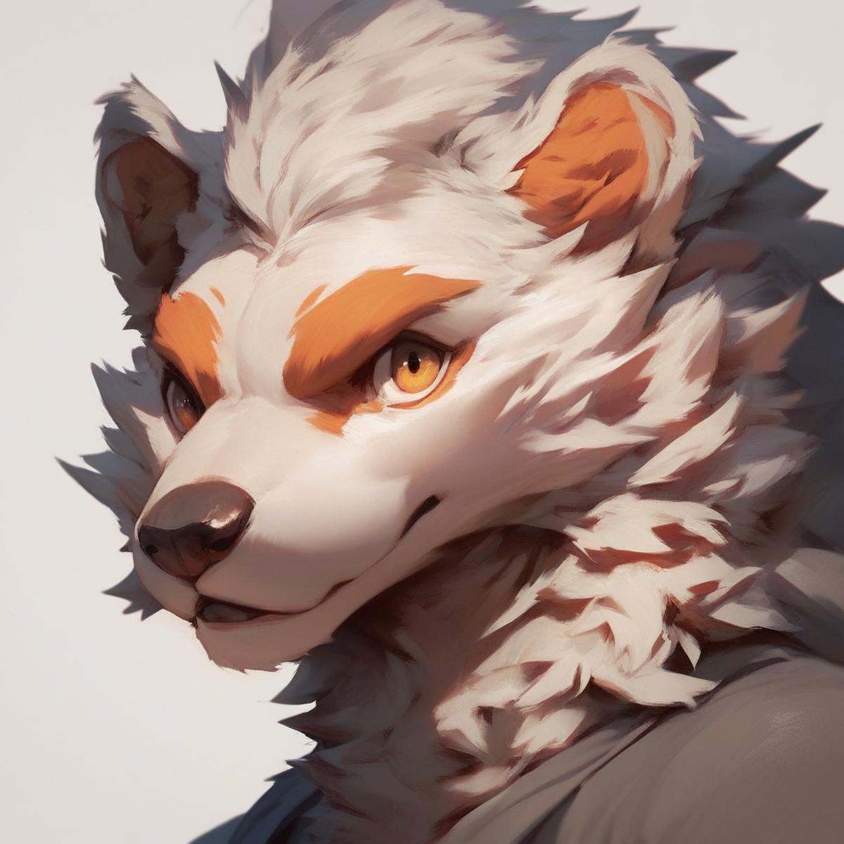 score_9,  score_8_up,  portrait of an anthro character on Tensor.Art