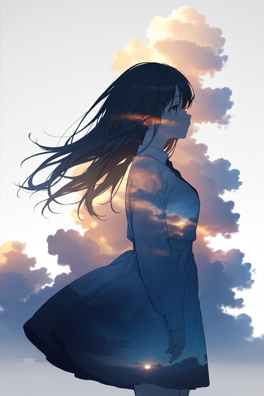 1girl,  solo,  dbl_exp on Tensor.Art