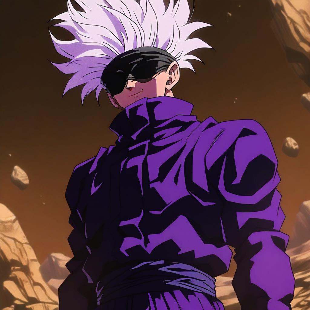 dragon_ball_z_style,  1boy,  solo on Tensor.Art