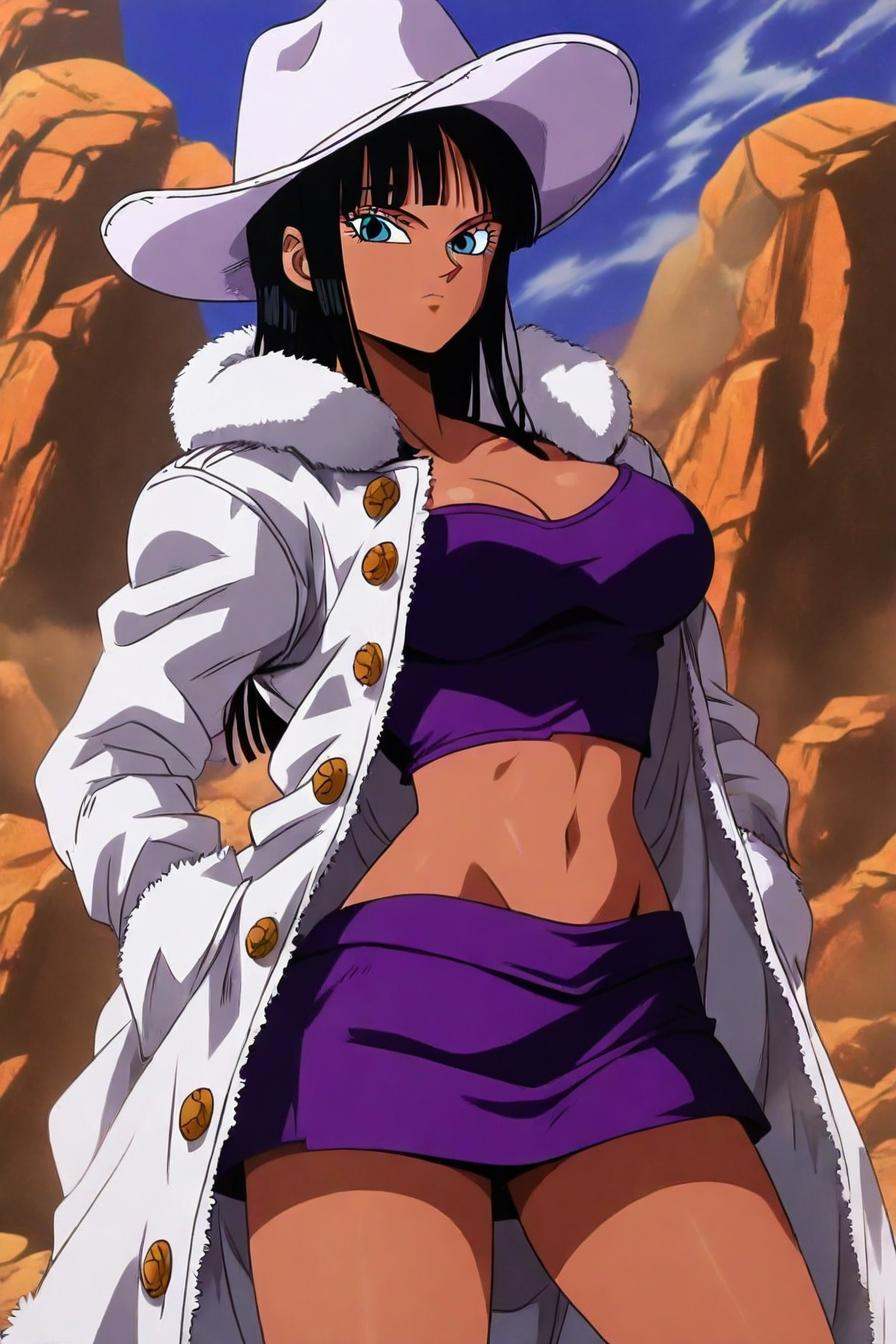blue eyes,  black hair,  blunt bangs on Tensor.Art