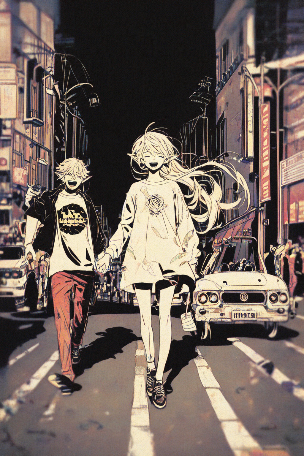 grndzro_style,  1boy,  street wear on Tensor.Art