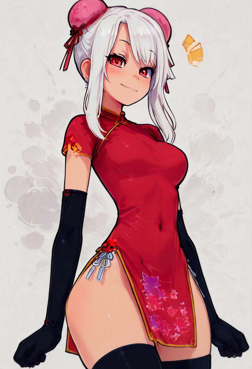 (curvy,  medium breasts),  zQipaoIllyaCitron on Tensor.Art