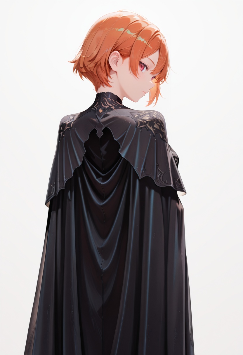 1girl,  short hair,  chronopattern dress on Tensor.Art