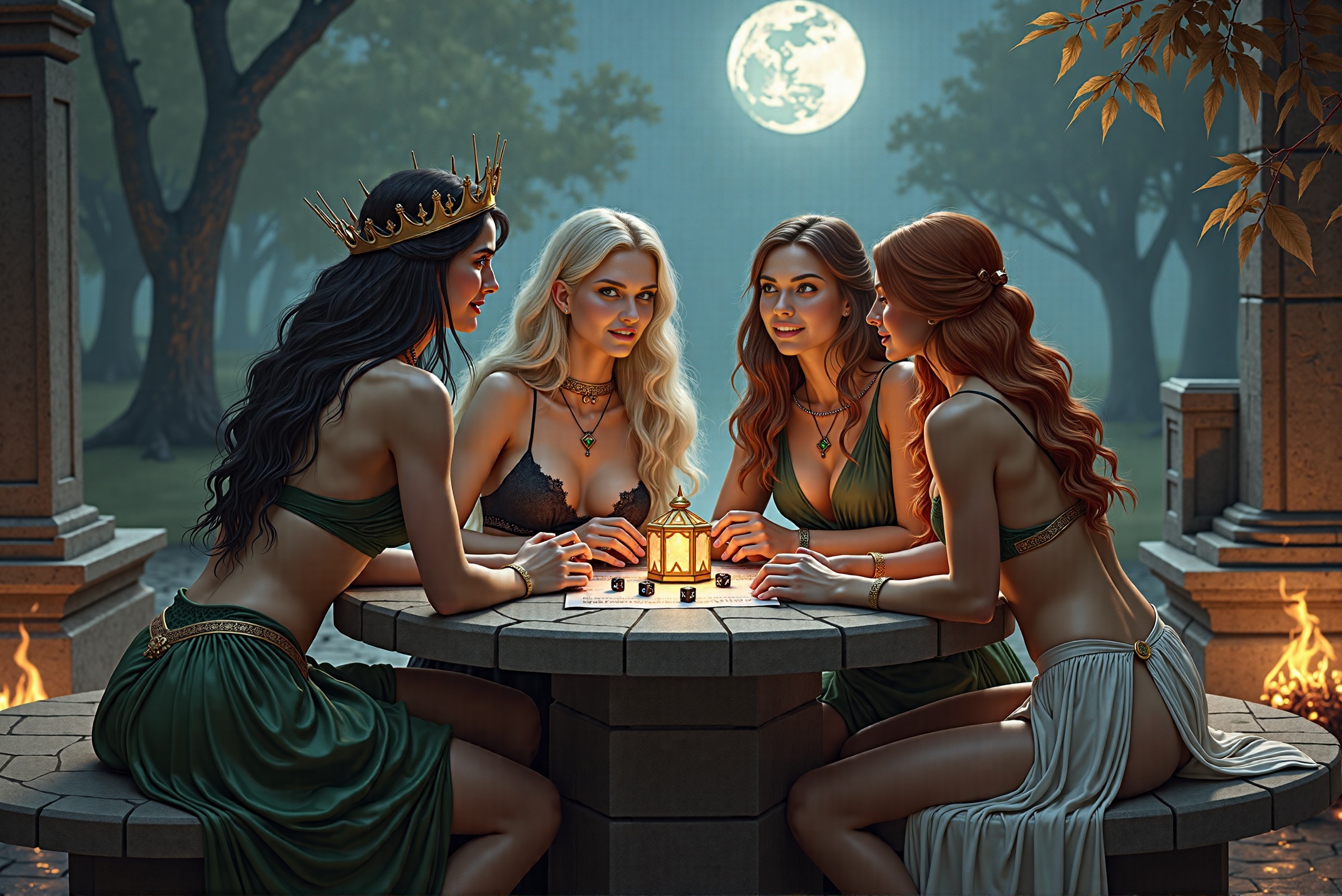 realistic dark fantasy art,  in the style of Dungeons & Dragons and Forgotten realms,  inspired by Dragonlance novels writ...