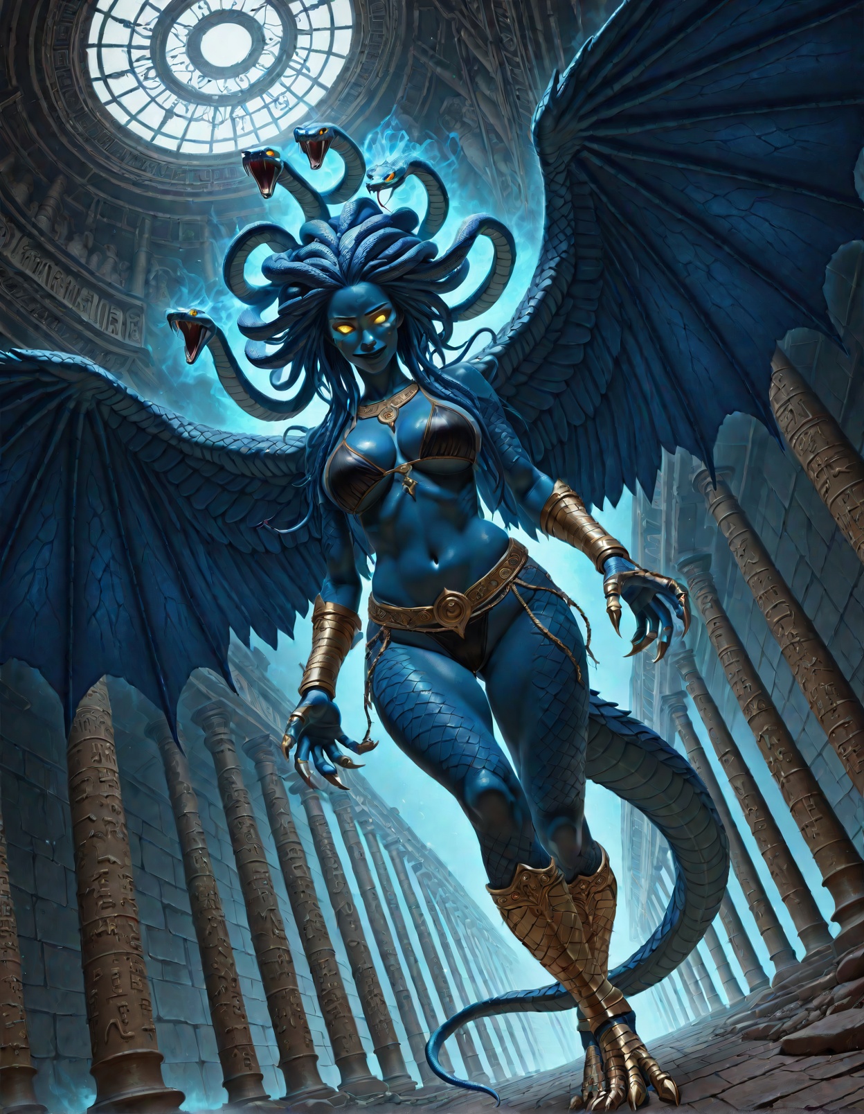 Dark Fantasy Art,  high quality,  high resolution on Tensor.Art