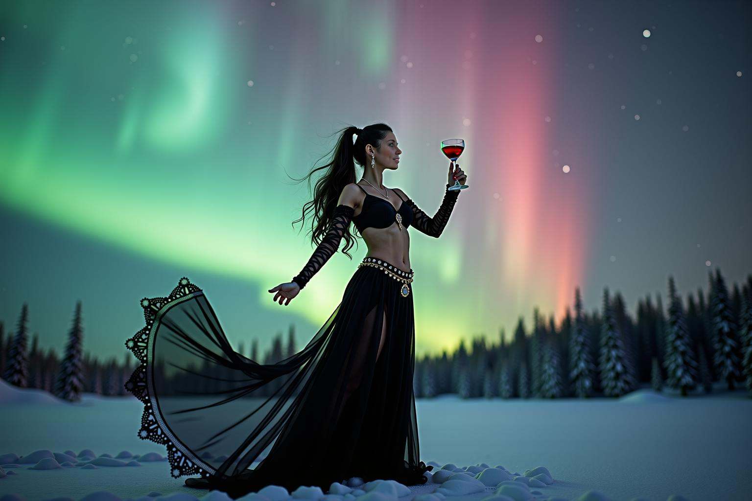 long shot scenic professional photograph of ethereal fantasy concept art of realistic fantasy art,  highest quality,  prof...