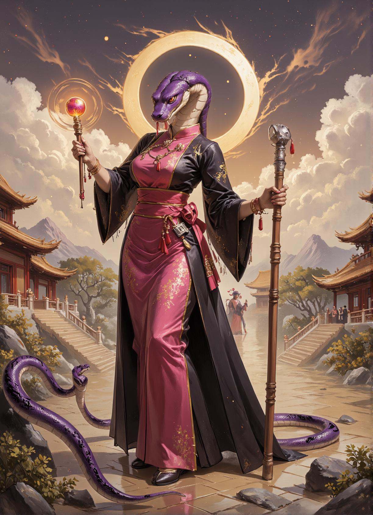Ink Dripping Drawing,  watercolor painting Chinese Gongbi art,  dark fantasy art on Tensor.Art