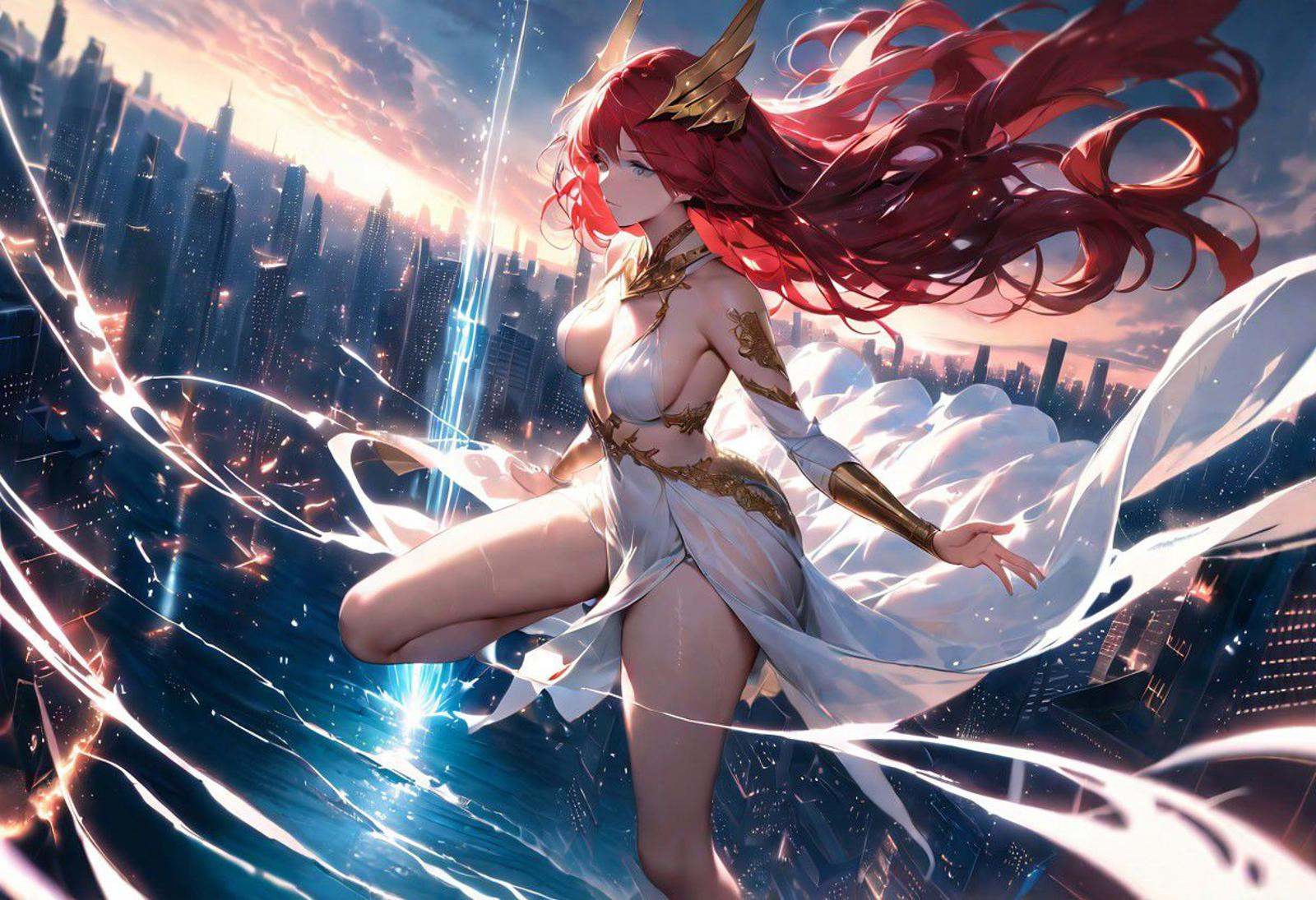 semi-realistic,  anime,  fantasy art on Tensor.Art