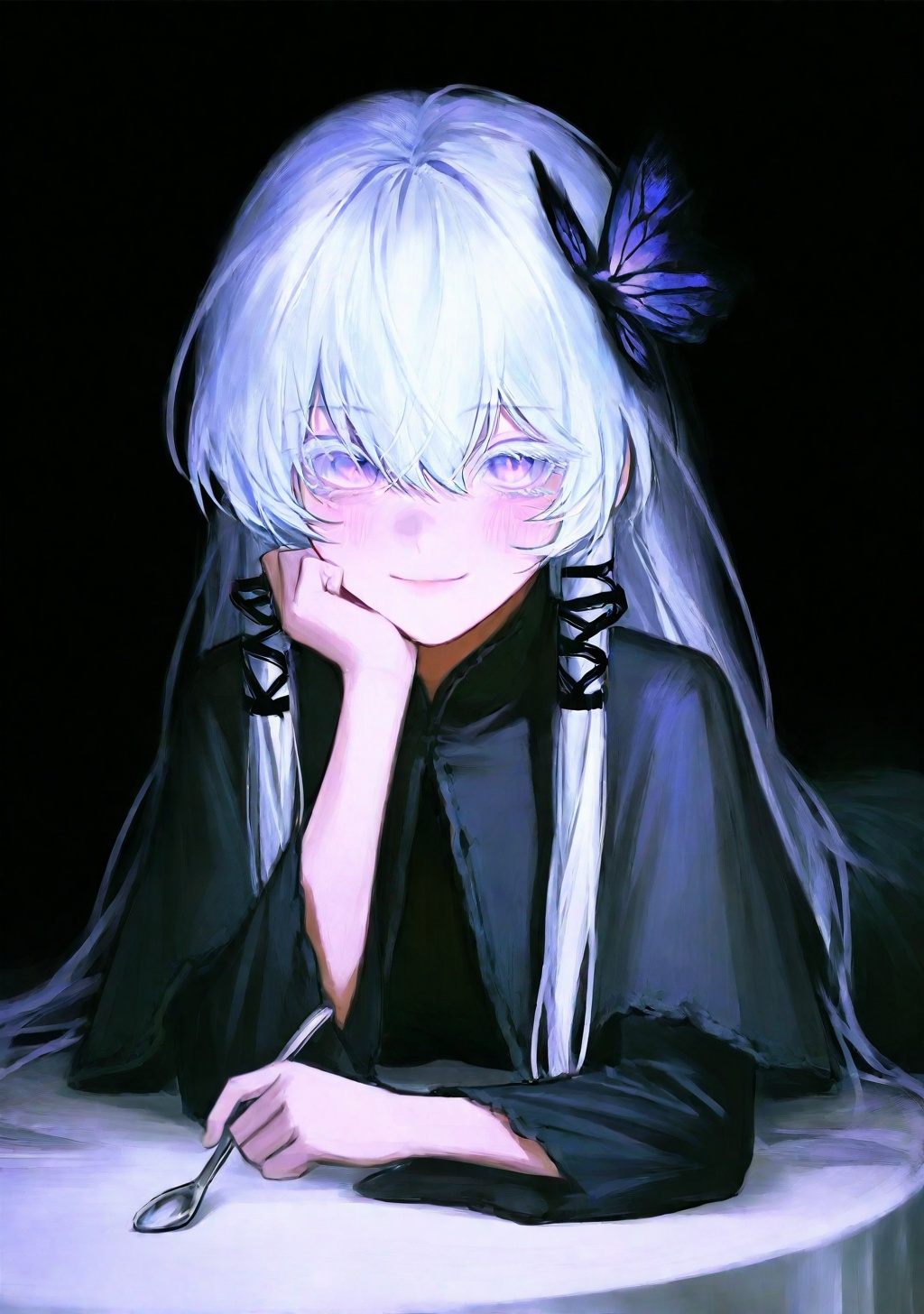 1girl,  colored eyelashes,  solo on Tensor.Art