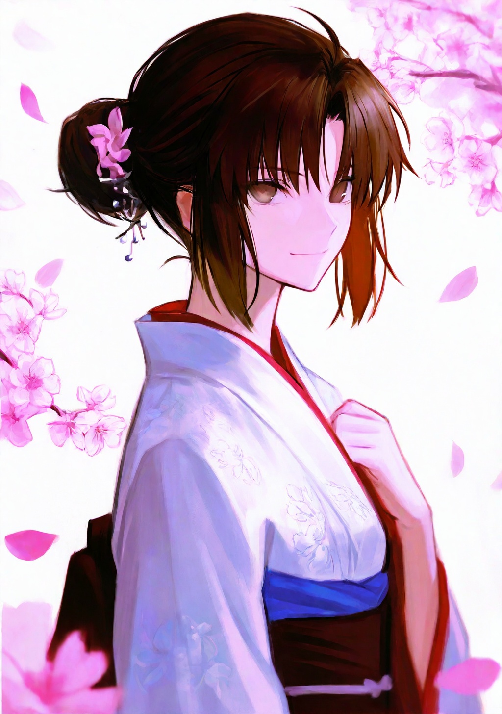 1girl,  japanese clothes,  kimono on Tensor.Art