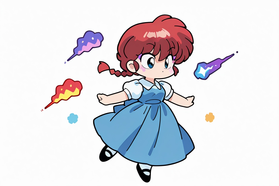 White background,  cute gestures, on Tensor.Art