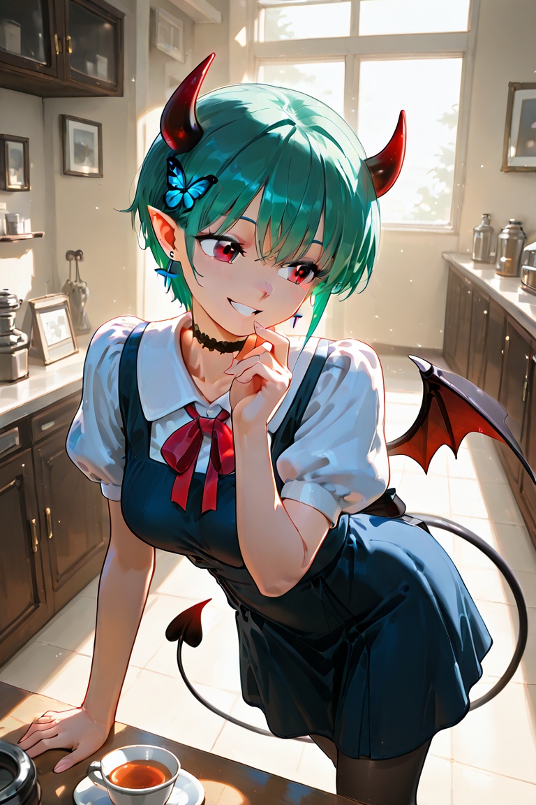 (Uniform with bolero skirt ＆ Pubic htattoo,  heart ) (Furinkan High School girls uniform,  skirt closed) (masterpiece) on...
