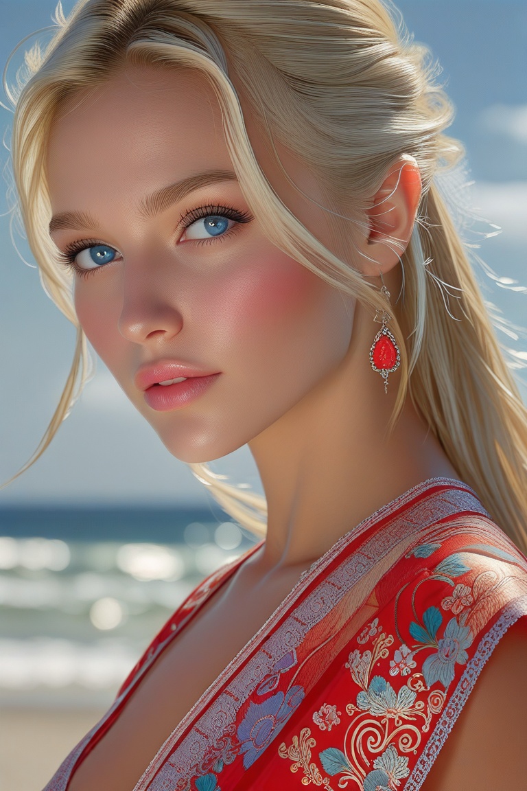 Hyp3rAn1me,  blonde hair,  blue eyes on Tensor.Art