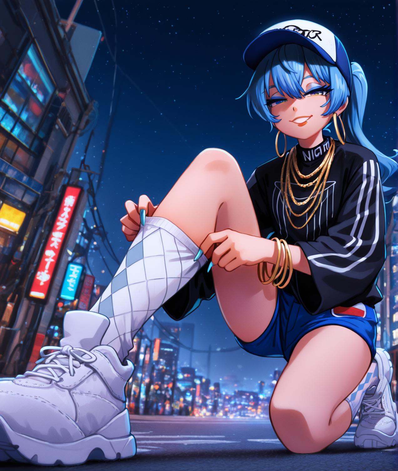 city,  street,  night on Tensor.Art