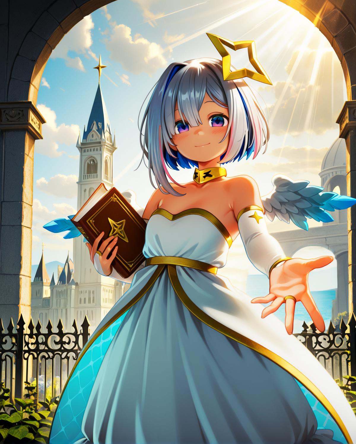 1girl,  solo,  heaven on Tensor.Art