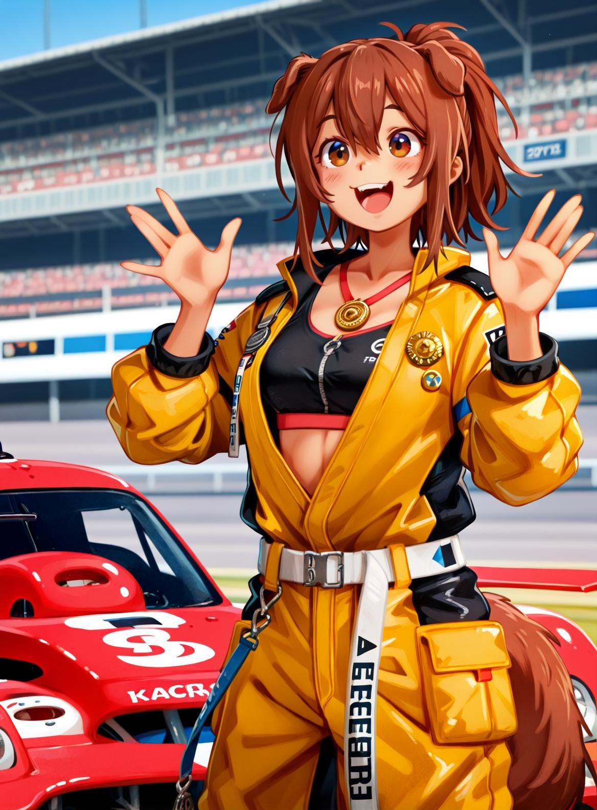 racecar,  racetrack,  koro8th on Tensor.Art