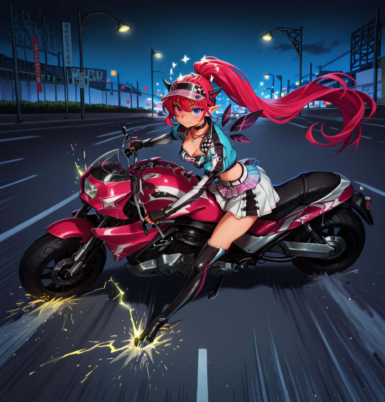 street,  night,  street on Tensor.Art