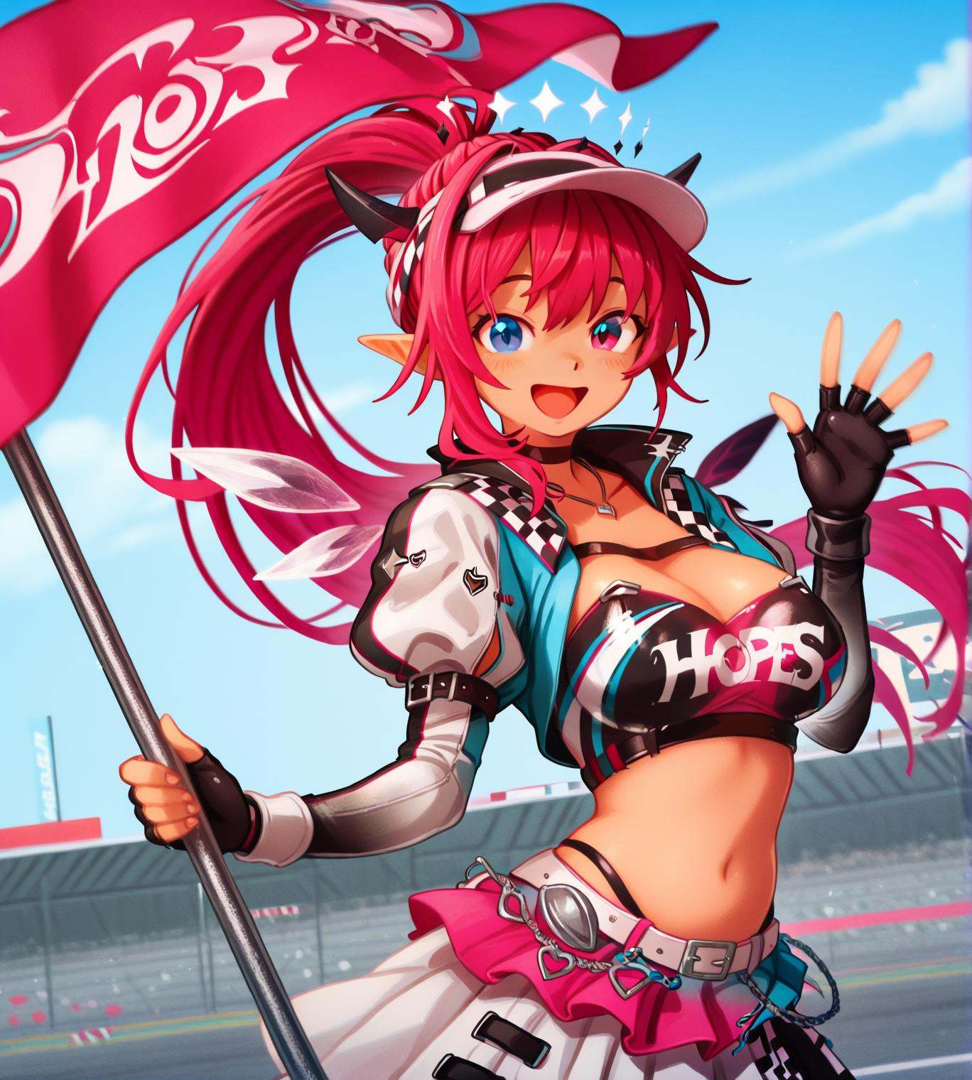 racetrack,  racecar,  racing on Tensor.Art