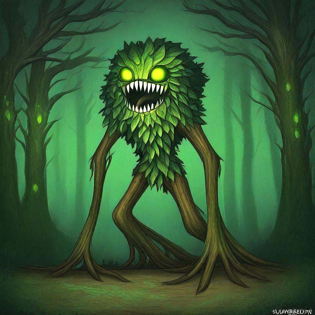 Cool Nature spirit design,  solo,  Flora Fauna on Tensor.Art