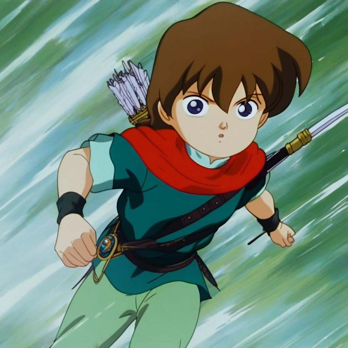 weapon,  1boy,  solo on Tensor.Art